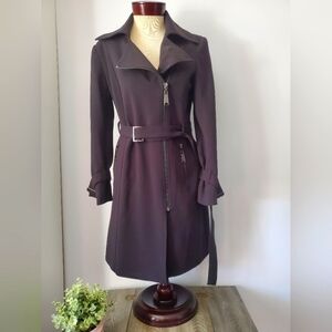 Insight New York  black midweight trench size 6